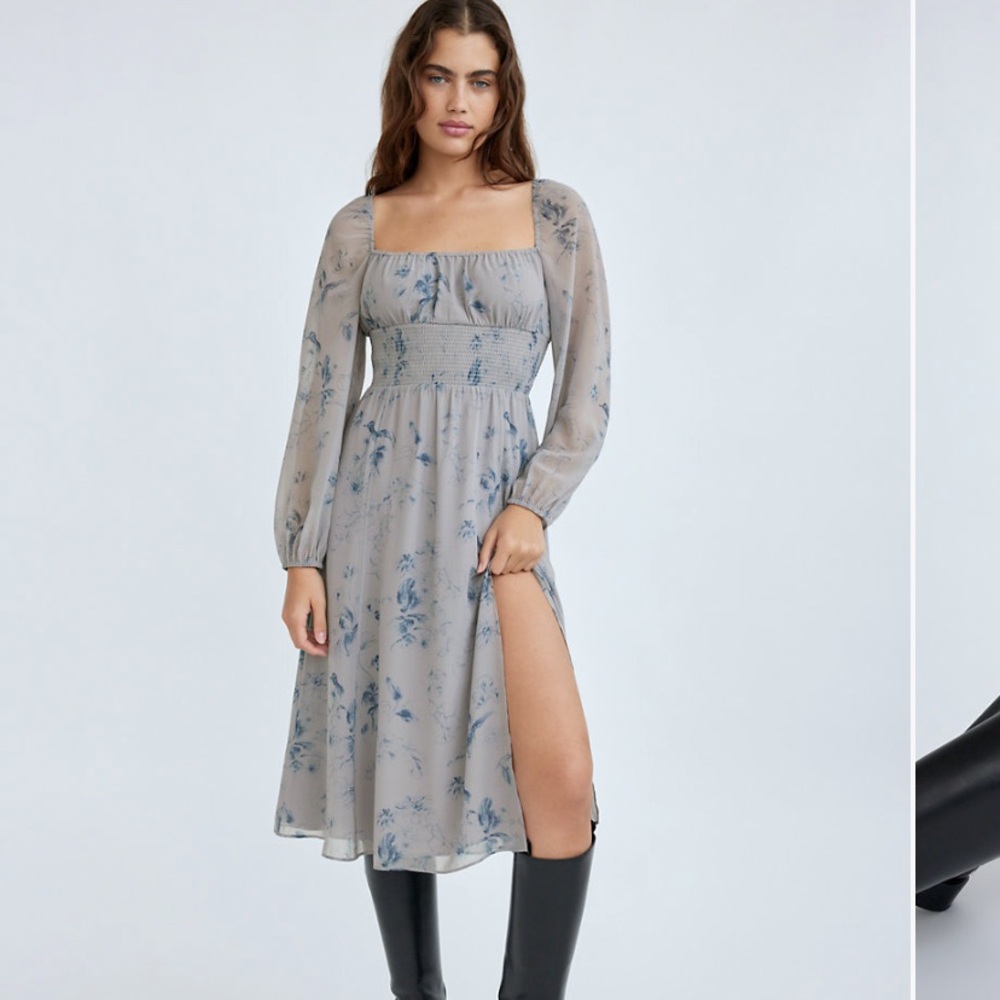Aritzia Wilfred Bella Slit Dress